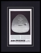1959 Air France Jet Framed 11x14 ORIGINAL Vintage Advertisement - $49.49