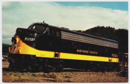 Train Railroad postcard AVD Northern Pacific 7012A Mineral WA 1983 - $5.96