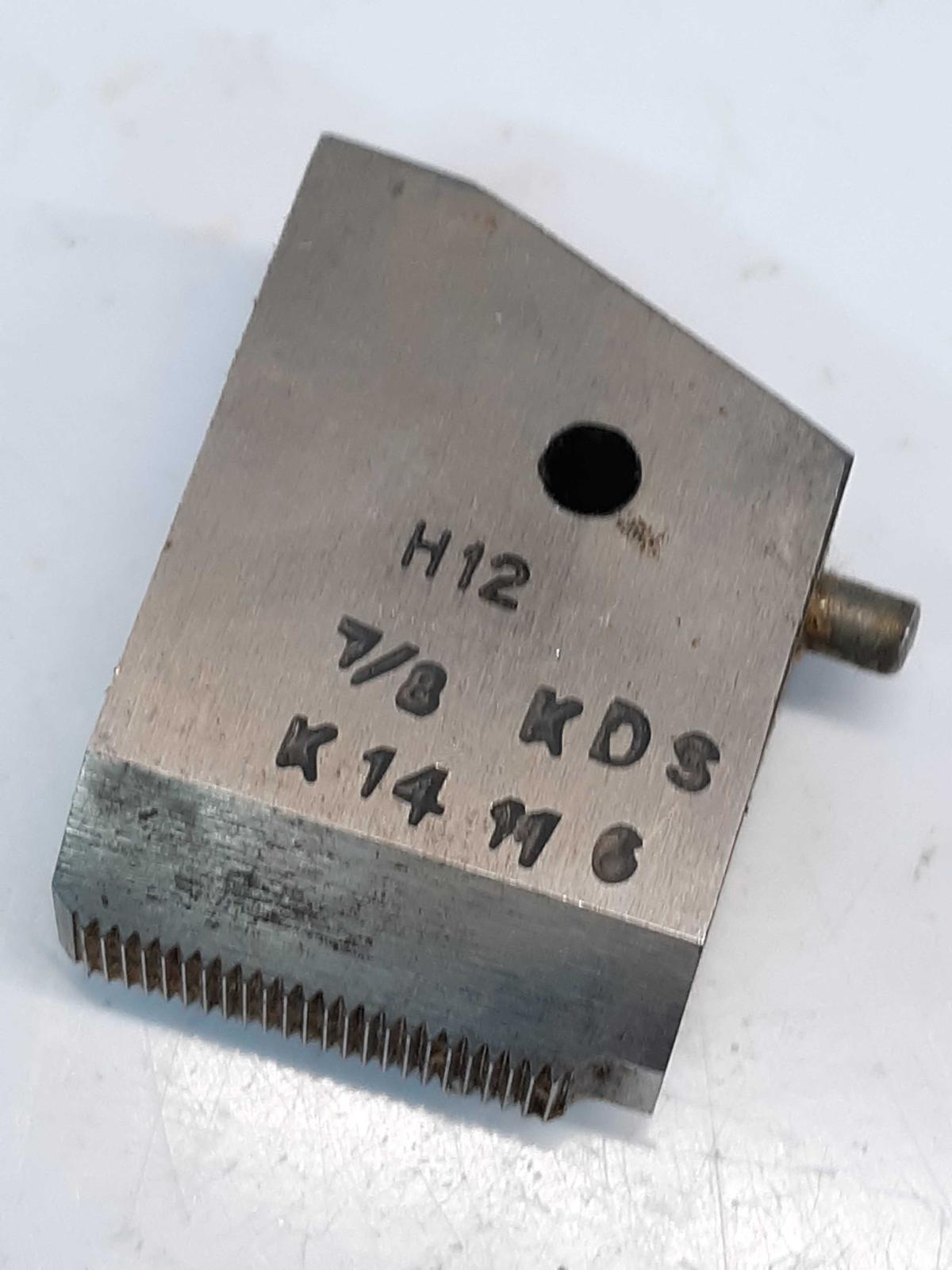 Geometric H12 7/8 KDS Milled Chaser 7/8 KDS  - $11.25