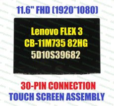 NV116WHM-T00 LCD Touch Screen Bezel Lenovo Ideapad Flex 3 CB 11M735 82HG - £84.31 GBP