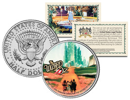 WIZARD OF OZ Emerald City JFK  Kennedy Half Dollar U.S. Coin *Licensed* - £6.71 GBP
