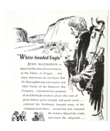 1942 Hudson&#39;s Bay Scotch Whisky Advertisement John McLoughlin Distillery... - $366.69 MXN