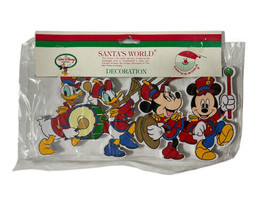 Disney Kurt Adler Santas World Mickey Mouse &amp; Friends Band Christmas Ornament - £11.95 GBP