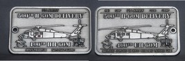 BIG RECTANGULAR SIKORSKY 100th DELIVERY HH-60M AMBULANCE HELO CHALL COIN - £23.54 GBP