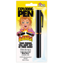 Exploding Pen - When the Top is Removed...&quot;BANG&quot; Sounds Out! - £3.31 GBP