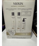 Nioxin System #3 THREE Hair Trial Kit Cleanser Scalp Therapy Scalp Treat... - €16,08 EUR