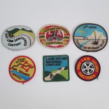 League American Wheelmen Patch Lot LAW Bicycle Sanctioned Century Patche... - $39.57