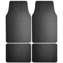 Armor All 78911 4-Piece Black Basic Rubber Floor Mat - $39.87 CAD+