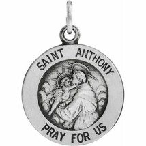Sterling Silver St. Anthony Medal - £32.11 GBP+