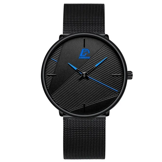 reloj hombre Watches Mens Minimalist Men&#39;s Fashion Ultra-thin Watch Simp... - $15.09