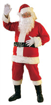 Flannel Santa Suit Costume - Standard - £153.96 GBP