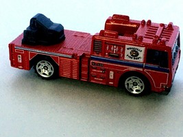 Matchbox Fire Engine Red Truck Weiseville Fire Department 2006 Missing Ladder - £3.13 GBP