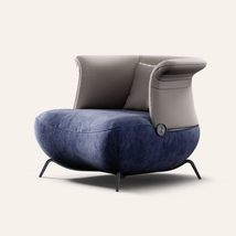 High-End Leather Leisure Sofa Chair - £3,926.33 GBP