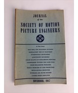 SMPE Journal Of The Society Of Motion Picture Engineers November 1947 VO... - £10.17 GBP