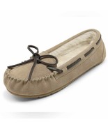Dream Psirs Faux Suede Moccasin Slippers women’s size 11 - $58.04 CAD