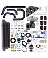 10 PCS T3 Turbo Manifold Kit for Honda Civic EX CX Del Sol 1.5L 1.6L D15... - £620.45 GBP