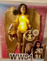 2019 WW84 Gold Wonder Woman 12” Doll with Light Feature and Wings - £81.15 GBP