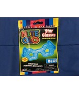 Nite Glo Star Glasses Blue *NEW* b1 - $10.85 CAD