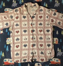 Women’s Vintage Short Sleeve Button Down Shirt, Size 22, Pre-Owned - £15.15 GBP