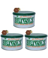 Briwax Original Furniture Wax 16 Oz - Teak (Pack of 3) - $67.65