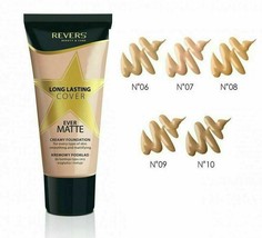 Revers Long Lasting Cover Ever Matte Foundation Smoothing Silky 30 Ml - £4.73 GBP