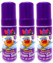 LOT 3 x Kids X.Care SWEET BERRY Scent Moisturizing Hand &amp; Body Foam Soap... - $408.64 MXN