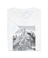American Eagle Men&#39;s White Short Sleeve Mountain  Graphic Tee, S Small 3... - £19.42 GBP