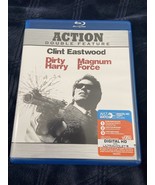Clint Eastwood Action Double Feature: Dirty Harry/Magnum Force (Blu-Ray)... - £4.32 GBP
