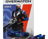 Hot Wheels 2020 Overwatch 1:64 Scale Diecast #3/5 Tracer Power Pro - $9.89