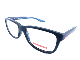 New PRADA Sport VPS 02G  UB0-1O1 54mm Matte Black/Brown Men&#39;s Eyeglasses Frame - £133.89 GBP