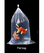 6 X 18 SHIPPING CLEAR FLAT BAGS.  LEAK PROOF 2 MILL - $12.21 CAD+