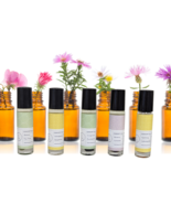 Set of Essential Oils Roll-On with Crystals - £47.18 GBP+