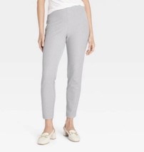 Women’s A New Day Side Zip Skinny Ankle Pants Gray SIZE 16 - $19.31
