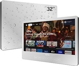 Bathroom Tv, 32 Inch Smart Mirror Tv For Bathroom Shower Spa, Newest Google Syst - £1,201.39 GBP