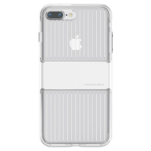 Baseus Fashion Case for iPhone 6 6S 7 8 Plus White Clear Impact Shockproof Cover - £6.18 GBP