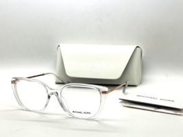 Michael Kors Mk 4083U (Bargen) 3015 Crystal Clear 53-17-140MM Eyeglasses Frame - £54.38 GBP