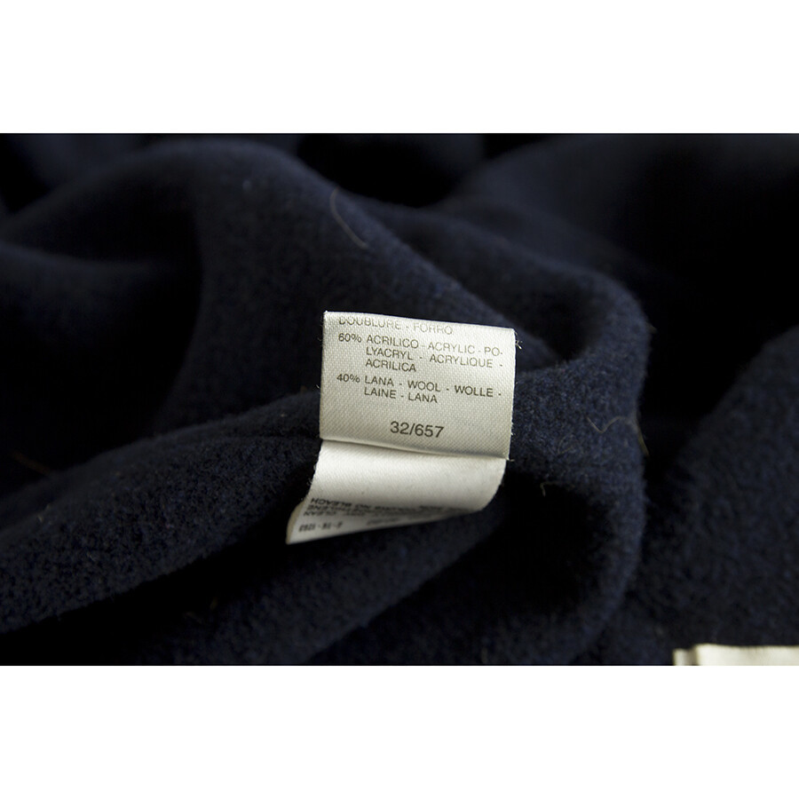 Marella Woman's Belted Blue Cotton Trench Double Brusted Jacket Coat sz US 6 Item image 4