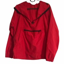 Vintage LL Bean red windbreakers mens size S/M - $37.03