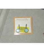 lonna & lilly Earrings NEW on Card Stunning Mint Green & Gold Hooks - $8.42