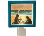 Midwest Beach Scene Night Light Cutout Laser cut Framed Nite Lite - $13.50