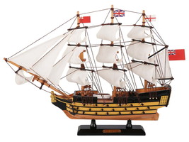 Wooden HMS Victory Limited Tall Ship Model 15&quot;&quot; - £89.29 GBP