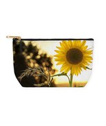 Sunflower in the Sun Makeup Bag - $26.00