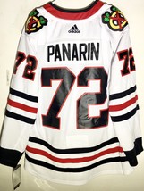 adidas Authentic NHL Jersey Chicago Blackhawks Panarin White sz 54 - £63.28 GBP