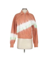Re/Done x Hanes 70s half zip Sweatshirt Made in USA Tie Dye Size Small - $1,854.19 MXN