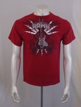 Tony Hawk Winged Guitar Graphic Extra Large (18/20) 100 % Cotton RedT Shirt - $8.80