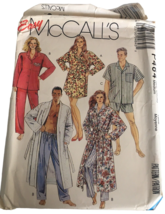 McCalls Sewing Pattern P464 Sleepwear Pajamas Kimono Style Robe Unisex 36 38 UC - £10.23 GBP