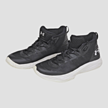 Under Armour Jet Mid Womens Basketball Shoes Black 3020627-002 Lace Up s... - $35.24