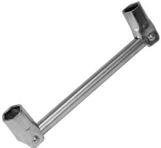 SCAFFOLD SPANNER DOUBLE ENDED 7/16&quot; 1/2&quot; WHITWORTH SCAFFOLDERS STEEL SOC... - $17.42