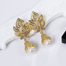 Big drop earrings Hyperbole design jewelry brinco pendientes mujer moda handmade - £84.91 GBP