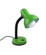 Vintage green gooseneck desk lamp retro kids light industrial office hom... - £32.94 GBP